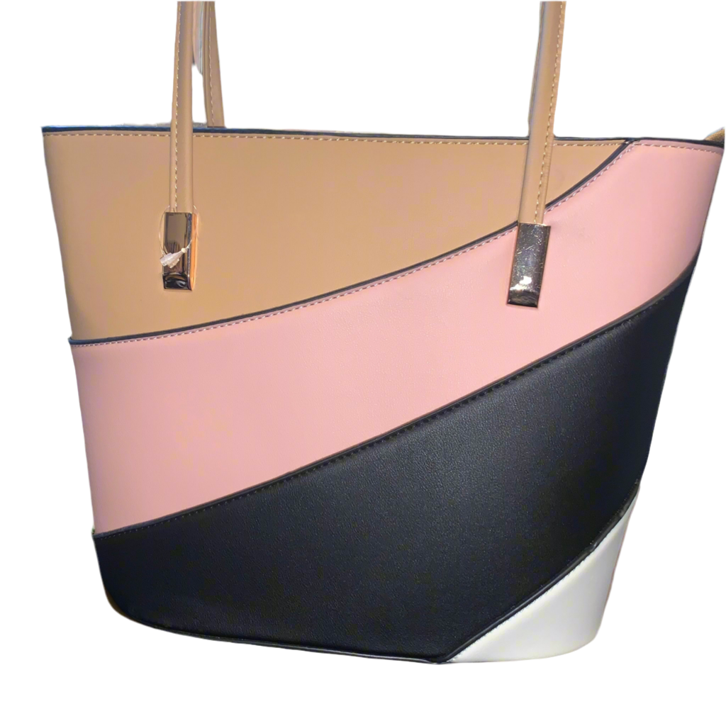 Color Block Leather Bags