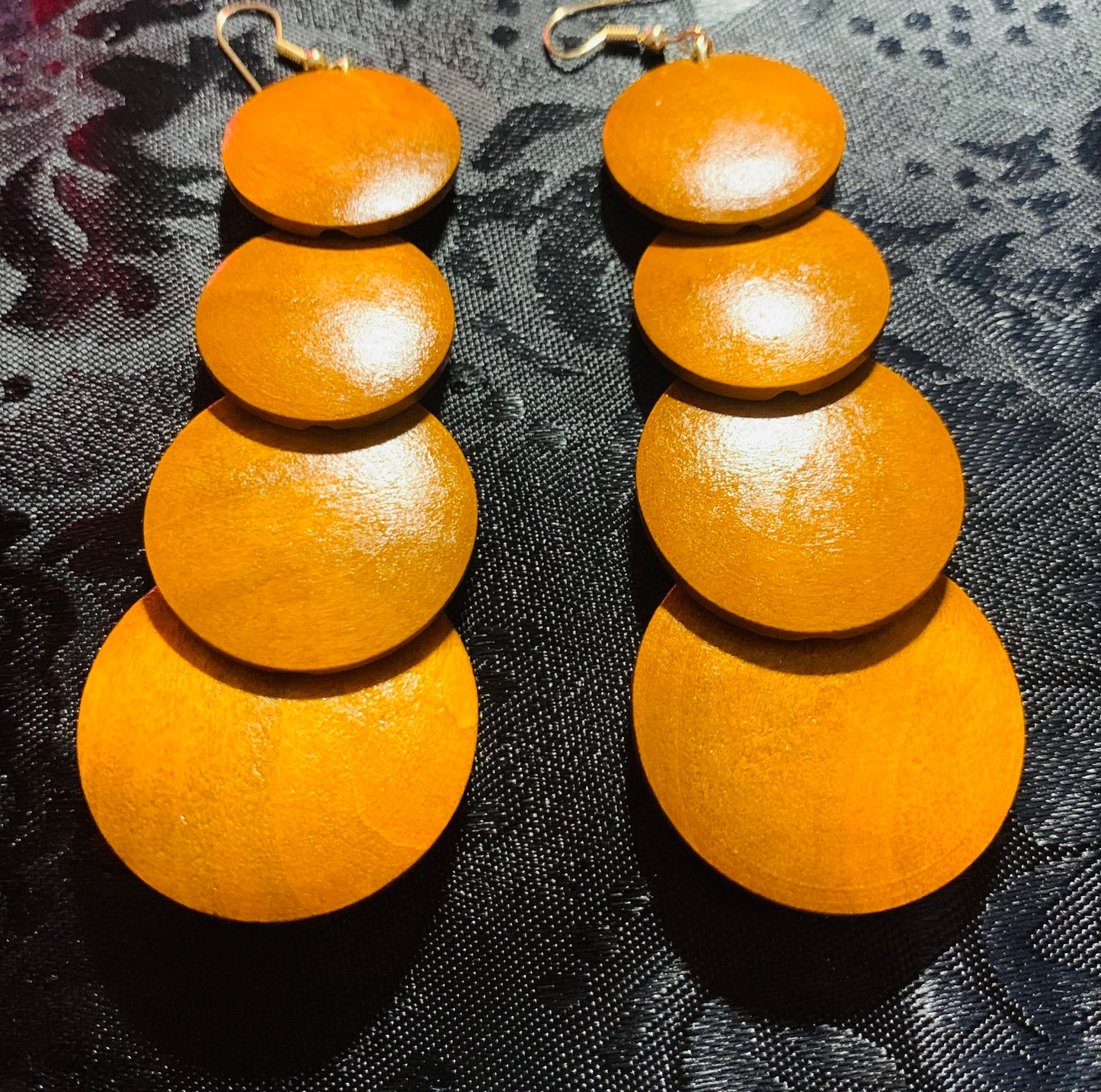 Levels Wooden Earrings