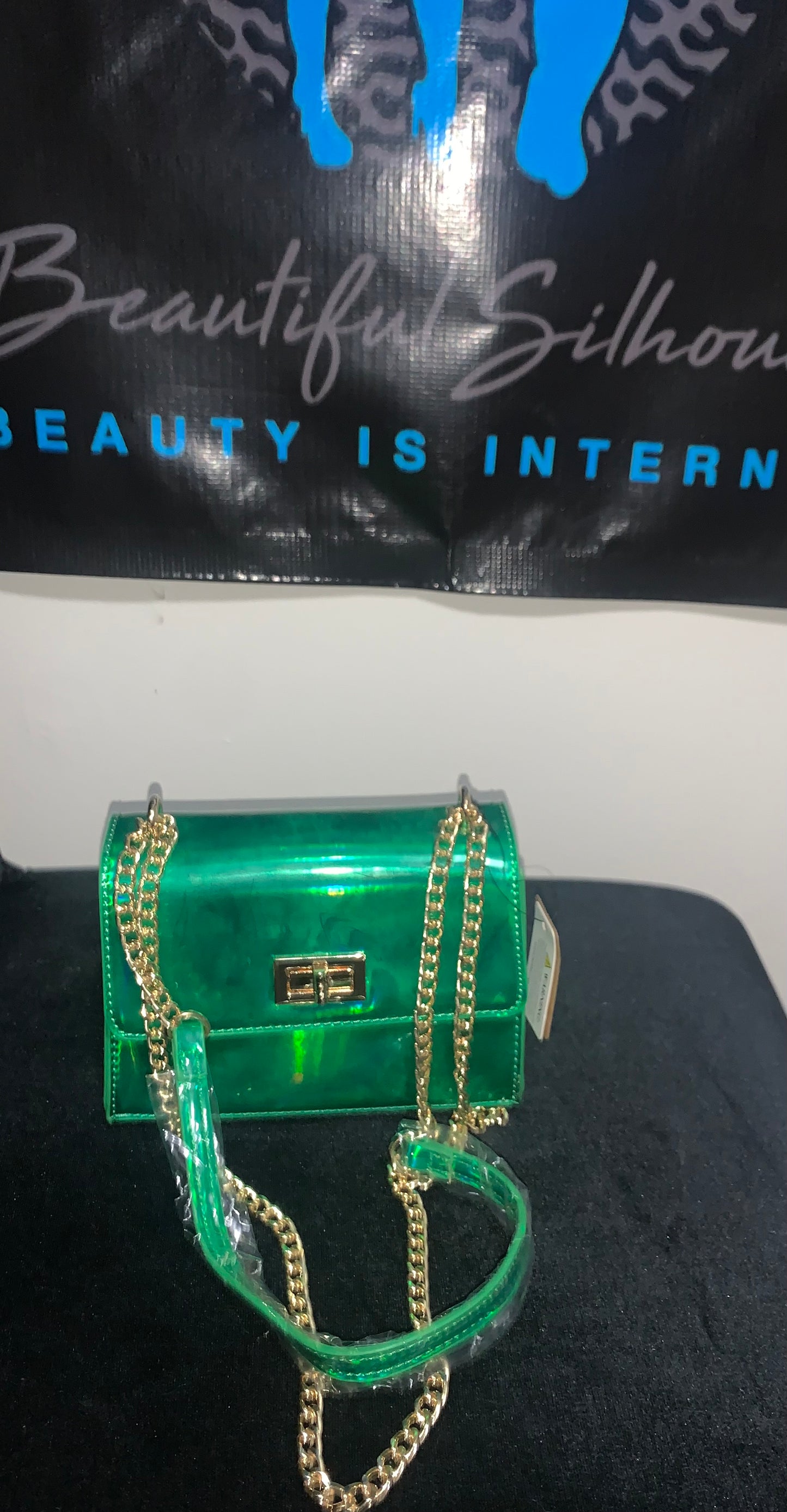 Envy Green Crossbody Purse