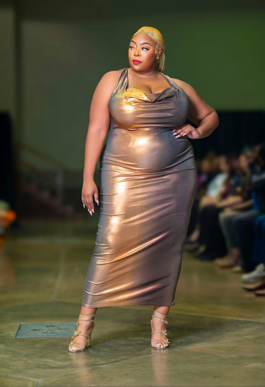 Bronze/Gold Dress