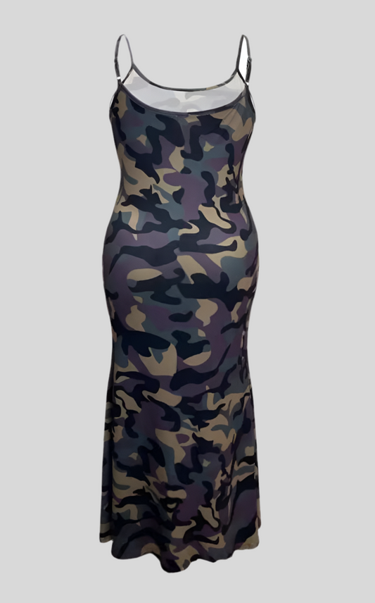 Cutest Camo Plus Dress