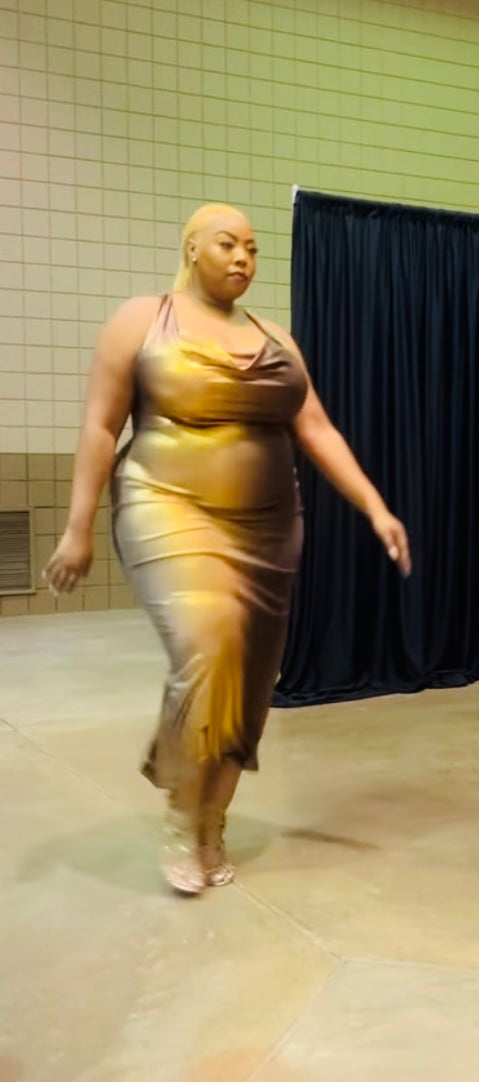Bronze/Gold Dress