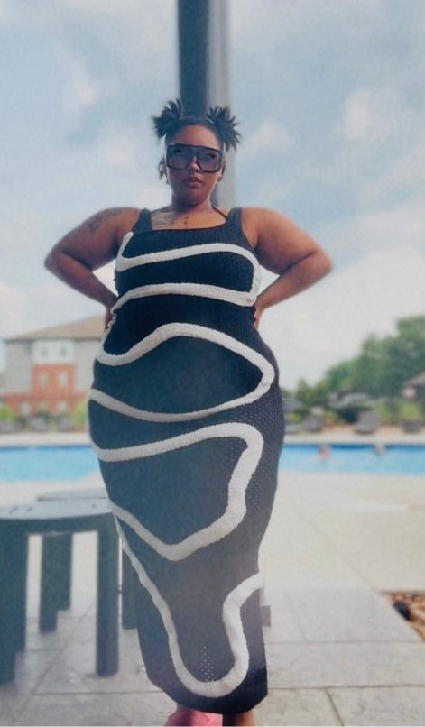 Swirl Net Cover Up